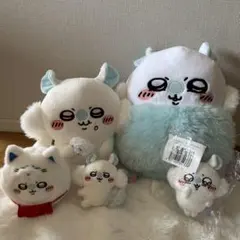 ちいかわ モモンガ ハチワレ シーサー うさぎ まとめ売り - メルカリ