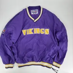90s スターター プロライン NFL バイキングス XLサイズ 中綿入り 紫