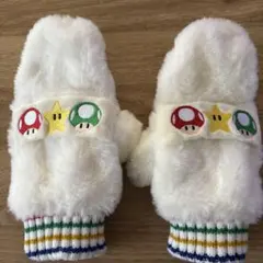 ユニバ　手袋　マリオ