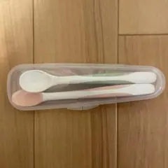 リッチェル ベビー用スプーンセット（ご飯用、スープ用） 離乳食 ケース付き