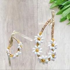 ワイヤーアート 菜の花のリース - メルカリ