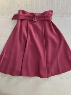 ミッシュマッシュピンク フレアスカート