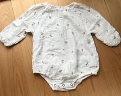 PUPPAPUPO ロンパース さくらんぼ柄 80cm