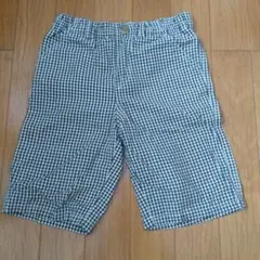 チェック柄ハーフパンツ 100cm