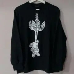 【MILKBOY】ミルクボーイ スウェット トレーナー うさぎ シャンデリア 黒のサムネイル