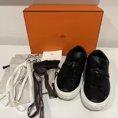 ✨【HERMES】 エルメス デイ　ケリー　スニーカー　22.5cm 箱付きのサムネイル