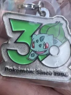 ポケモン30周年　メタルチャーム　フシギダネ