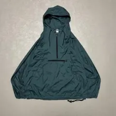 GAP 00sロシア製リップストップナイロンアノラックパーカードローコード有XL