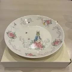 【新品・箱付】ピーターラビット パスタカレー皿 フラワーポット 22cm 深皿
