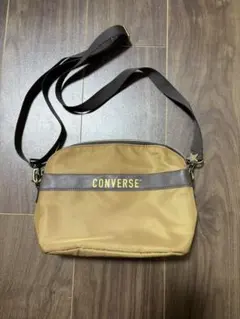 【新品未使用】CONVERSE ショルダーバッグ 黄土色