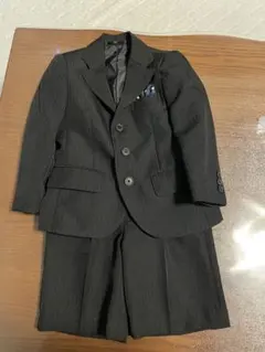 OLIVER HOUSE フォーマルスーツ　黒ストライプ　 100cm