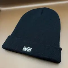 HAGHT ヘイト　ブラックニット帽　日本製