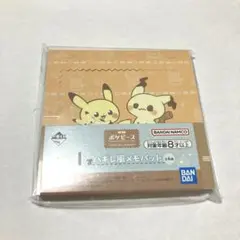 一番くじ ポケピース I賞ハギレ風メモパッド ピカチュウ＆ミミッキュ
