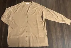 美品　PLST プラステ　クールタッチコットンリラックスカーディガン　M