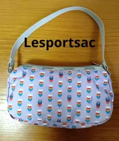 未使用級美品レスポートサック　ミニバッグ　ハンドバッグ、ポーチ、ハート柄