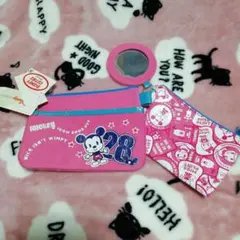ミッキー ポーチセット ミラー付き ディズニーストア