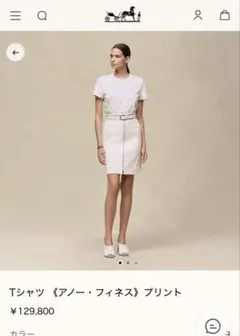 HERMES2026 春夏新品Tシャツ 《アノー・フィネス》プリント38 - メルカリ