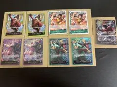 ワンピースカード パラレル・SR 12種まとめ出品 ハンコック、ナミ