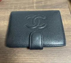 CHANEL ココマーク キャビアスキン ブラック