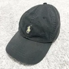 POLO RALPH LAUREN ポニー刺繍 キャップ ブラック