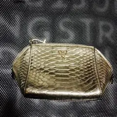 美品【Victoria's Secret】ポーチ ゴールド
