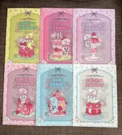 セブンイレブン　エスターバニー A5 クリアファイル 6種