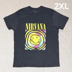 1992 NIRVANA smiles Tシャツ L スマイル　ニルバーナ スマイル ニルヴァーナ ロゴ NIRVANA SMILE LOGO S S TEE OFFICIAL
