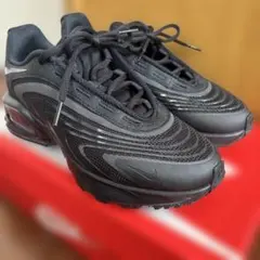 【美品】【値下しました】ナイキ エアマックス　ブラック 24cm