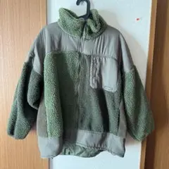 Niko and... ニコアンド　ボア切り替えワイドジャケット