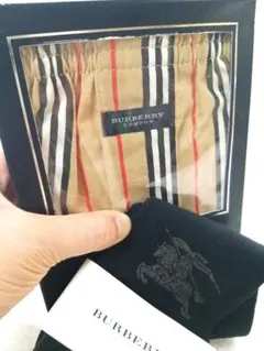 BURBERRY LONDON ニットトランクス 2枚セット Mサイズ - メルカリ