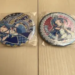 キミとアイドルプリキュア　BIGホログラム缶バッジキャンデー　キュアウインク２点