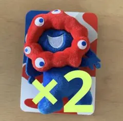 大阪 関西万博2025 ミャクミャク ぬいバッチ全身　２個セット　ぬいバッジ