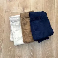 UNIQLO スリムフィット チノパン 3色セット