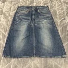 グランジ　日本製 デニムスカート