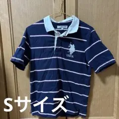 U.S. POLO ASSN. ボーダー柄ポロシャツのサムネイル