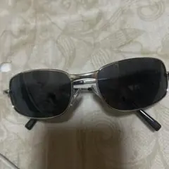 メタルフレーム スクエア サングラス