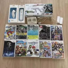 Wii本体と10本のゲームソフトセット