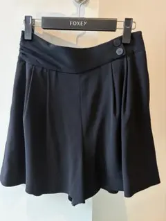 FOXEY NEW YORK ショートパンツ グレー 40 キュロット - メルカリ