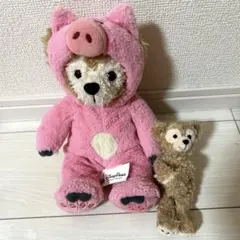 上海ディズニーリゾート　マグネットダッフィ＆ハムコスチューム ダッフィ