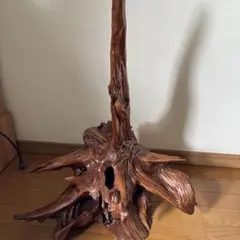 木の根飾り 木のオブジェ大きい 天然木 根流木 特大 高さ90cm 花台 飾り