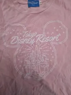 TDR　東京ディズニーリゾート　Tシャツ　ピンク Mサイズ