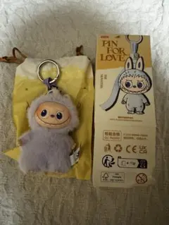 正規品 ラブブ PIN FOR LOVE イニシャル 【E】　POP MART