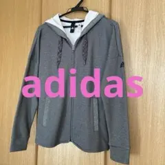 美品 アディダス フード付きパーカー♪