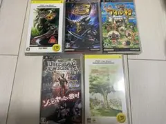PSPソフト5本まとめ売り