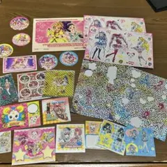 歴代プリキュア　ふりかけシール　他