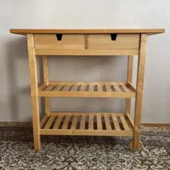 IKEA フォルホイア　キッチンワゴン　キッチンカウンターのサムネイル