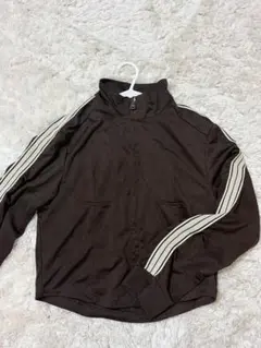 トラックジャケット ブラウン