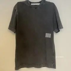 alexanderwang ブラック ダークグレー クロップドTシャツ - メルカリ