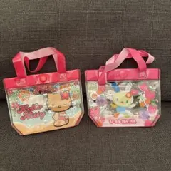 サンリオ ガチャ プールバッグ風ミニポーチまとめ売り