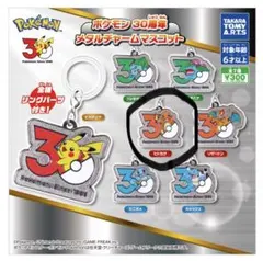 【新品未開封】ポケモン30周年メタルチャームマスコット　ヒトカゲ